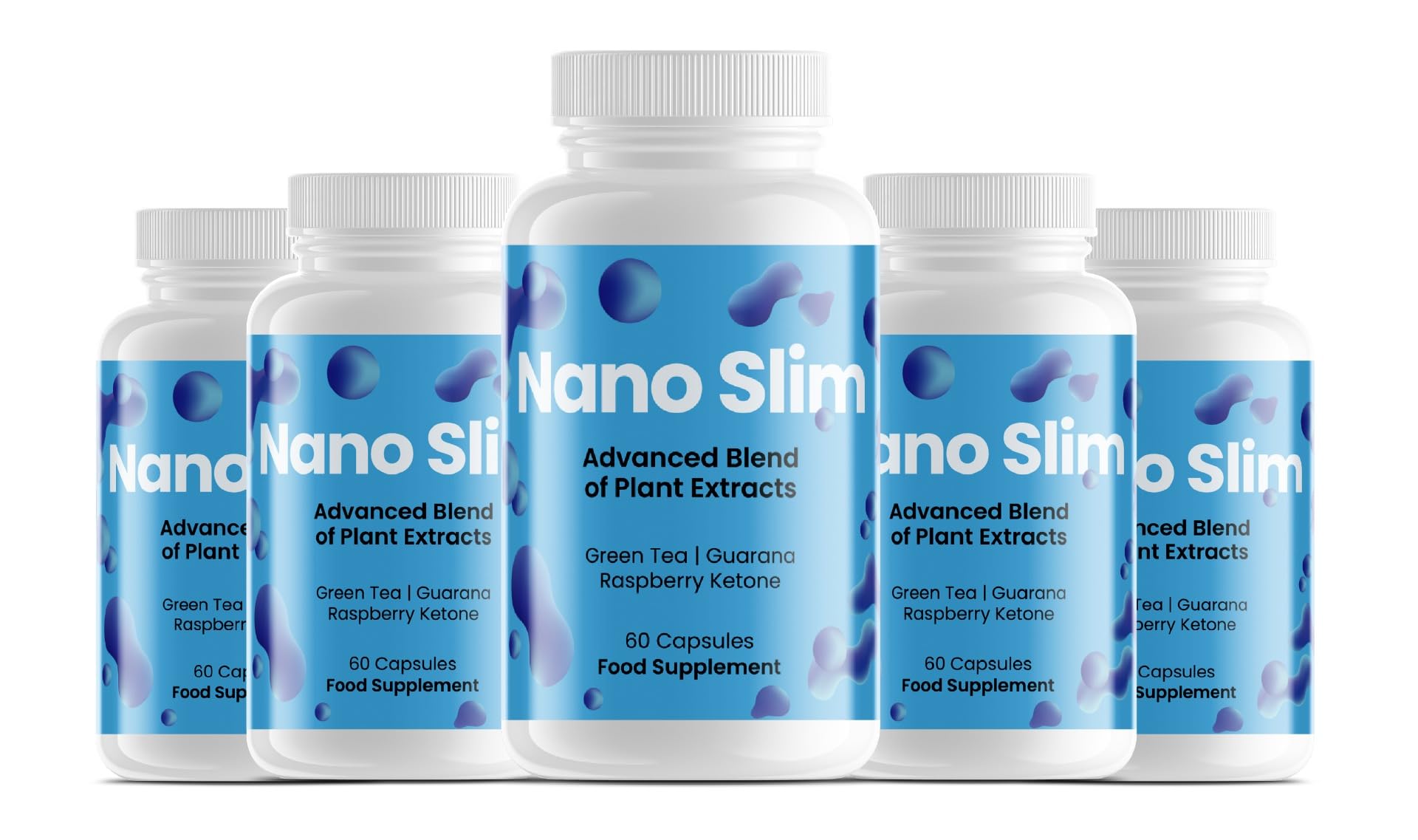 Natürlich inspiriert Nahrungsergänzung: Himbeerketon, Grüntee & Guarana Pflanzenextrakten, 450 mg, 60 Kapseln