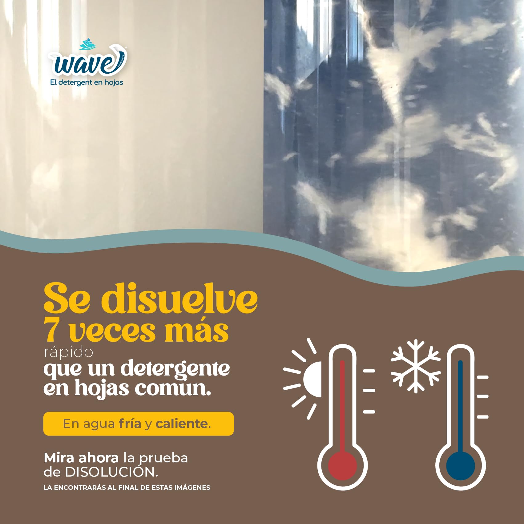 Wave Washing Classic – El Detergente en Hojas – 100% LIBRE DE PLÁSTICO – Multipack XL - 208 lavados – Ecológico – Biodegradable – Compostable