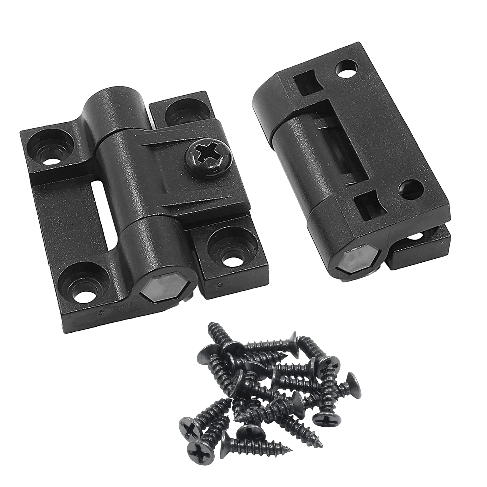 Cionyce 2 Pack Friction Hinges Adjustable Torque 43x36mm Plastic