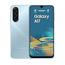 Samsung Galaxy A17, 3 anni di Garanzia del produttore, Android 15, Display Super AMOLED 6.7″, 8GB RAM, 256GB, Batteria 5.000 mAh, Resistenza IP54, Memoria espandibile, Light Blue (Versione Italiana)
