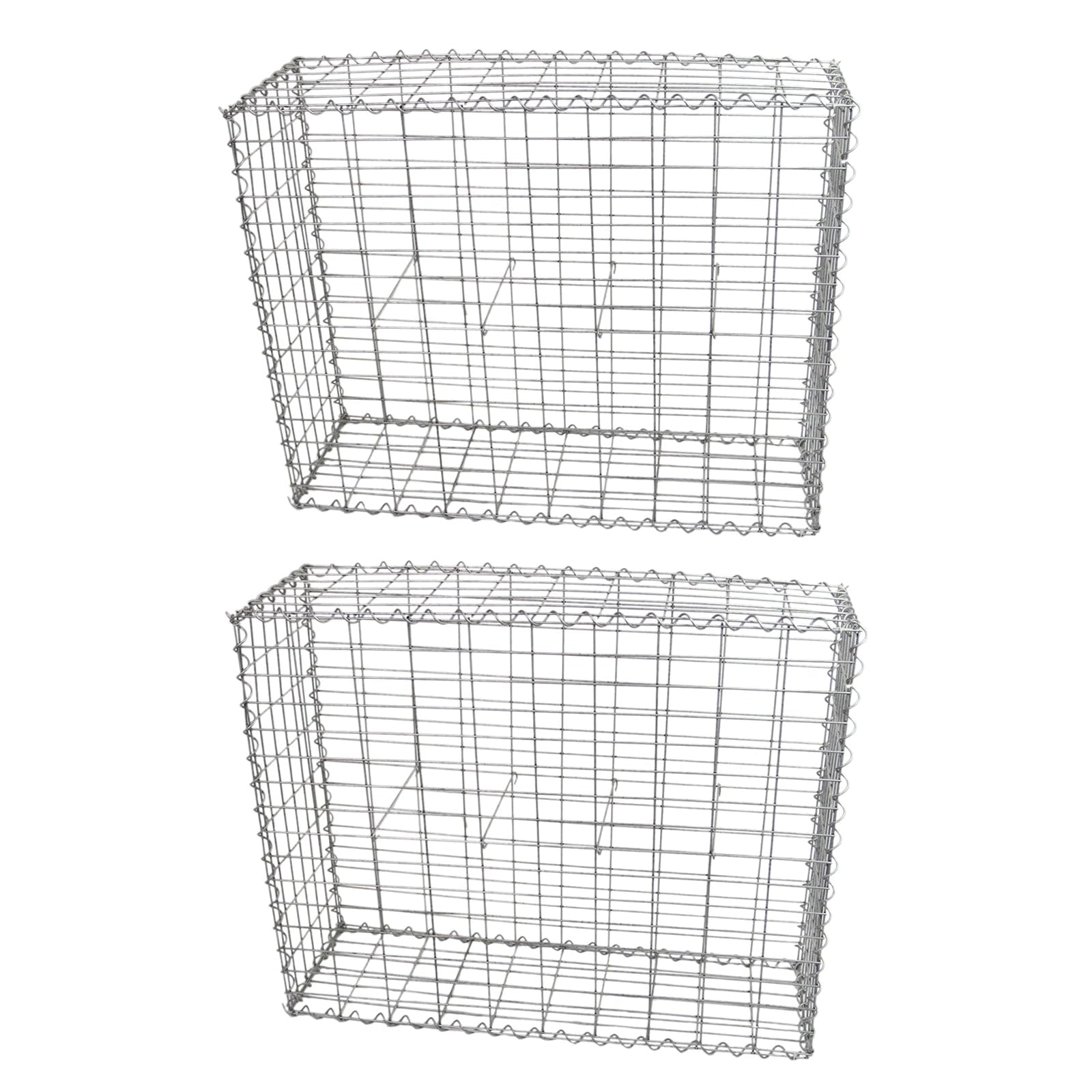 Rackhams Gabion Baskets 100 X 80 X 30Cm / 2 Pack