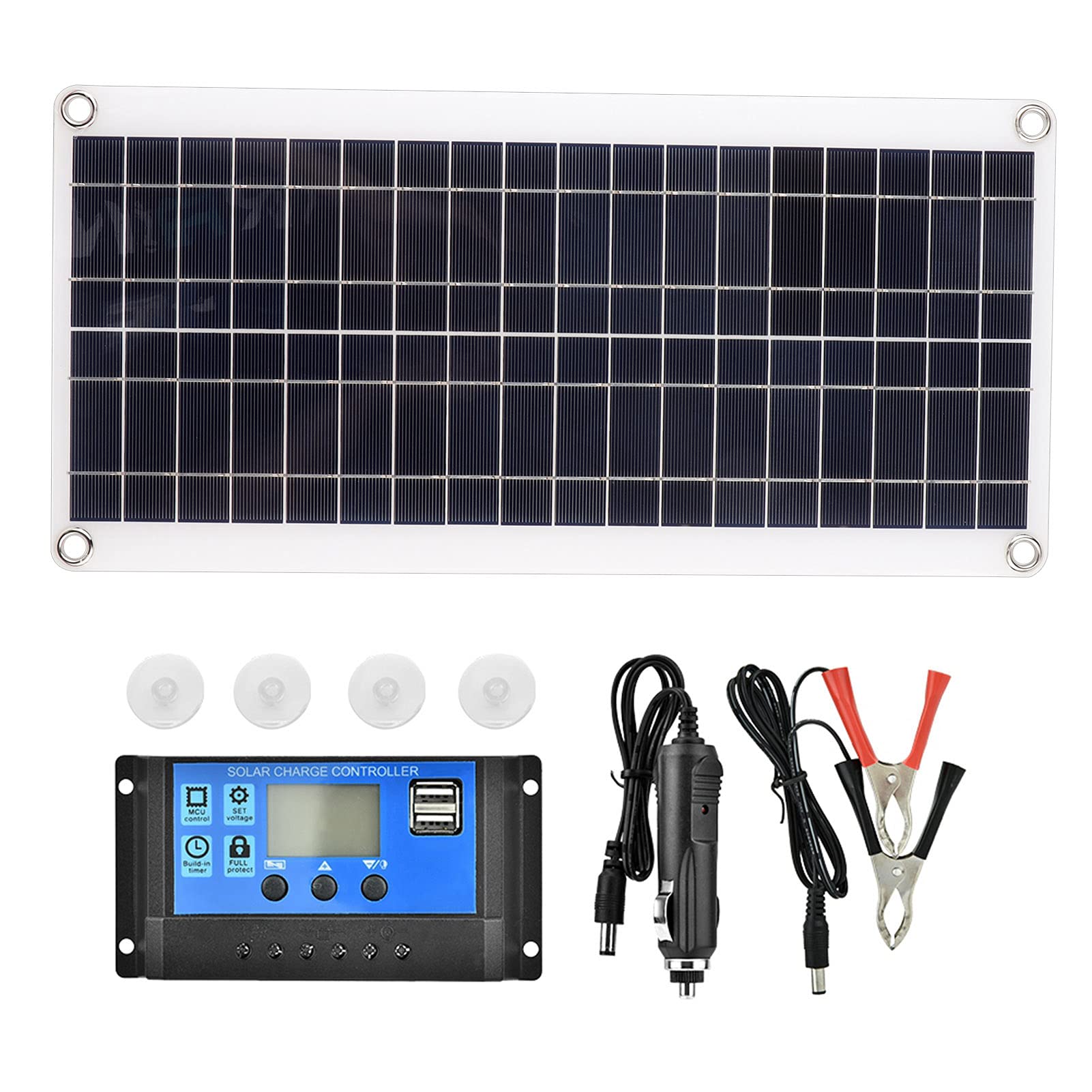 Przenośny Panel Słoneczny 8W z Podwójnym Kontrolerem USB, dla