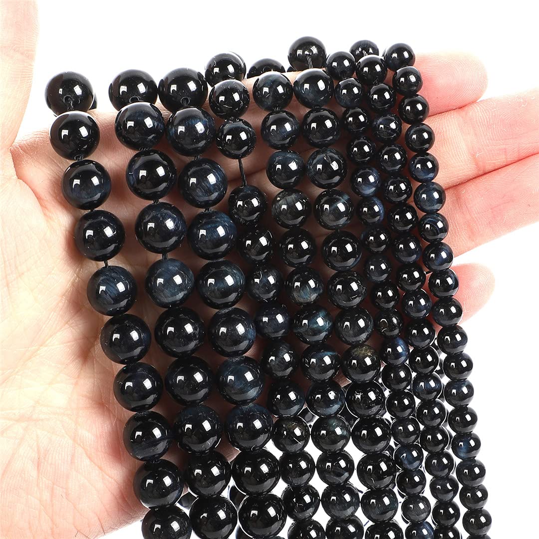 Perles Rectangulaires œil De Tigre Naturel - Lot Gros 13 Pouces - Pour Bijoux - Fait Main