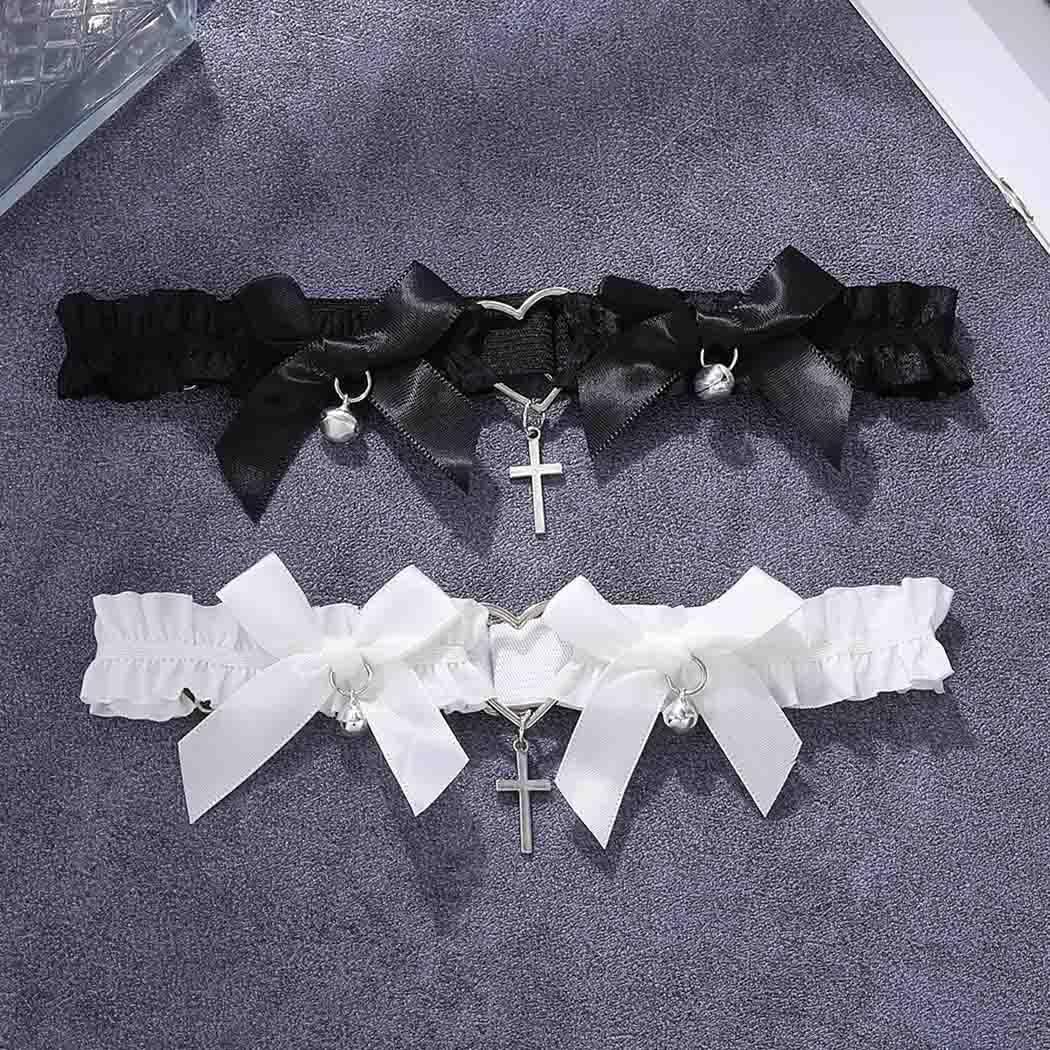 Wedding Garter Heart Garters for Bride Bridal Garter for Women (2 Pcs)