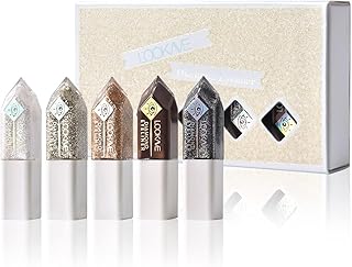 5 Colors Liquid Glitter Eyeliner, Metallic Sh...