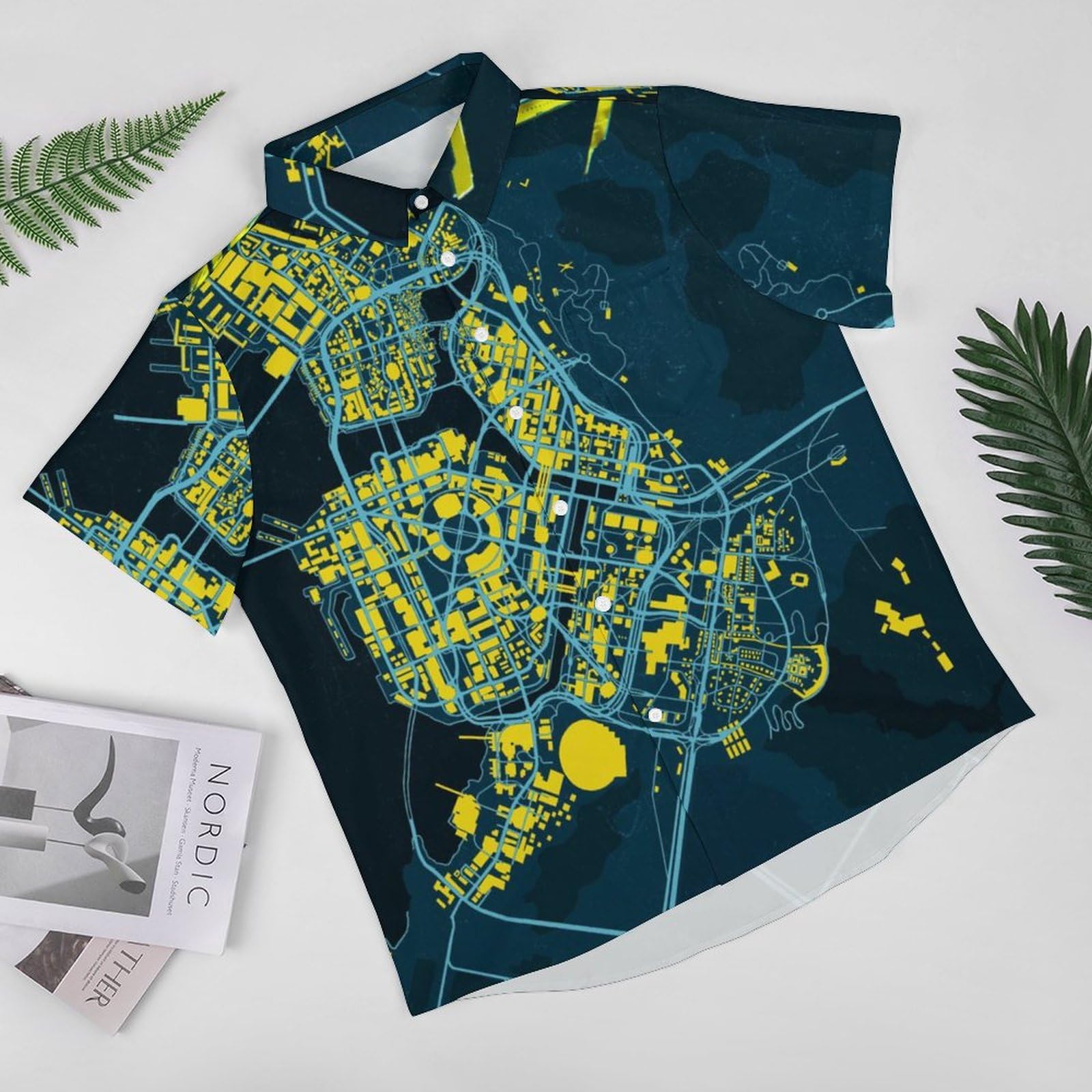 Amazon.co.jp: アロハシャツ メンズ サイバーパンク 2077 半袖