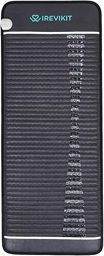 Tapete infrarrojo amatista – Tamaño mediano 59 pulgadas de largo x 24 pulgadas de ancho – Almohadilla térmica de infrarrojo lejano – Tapete de