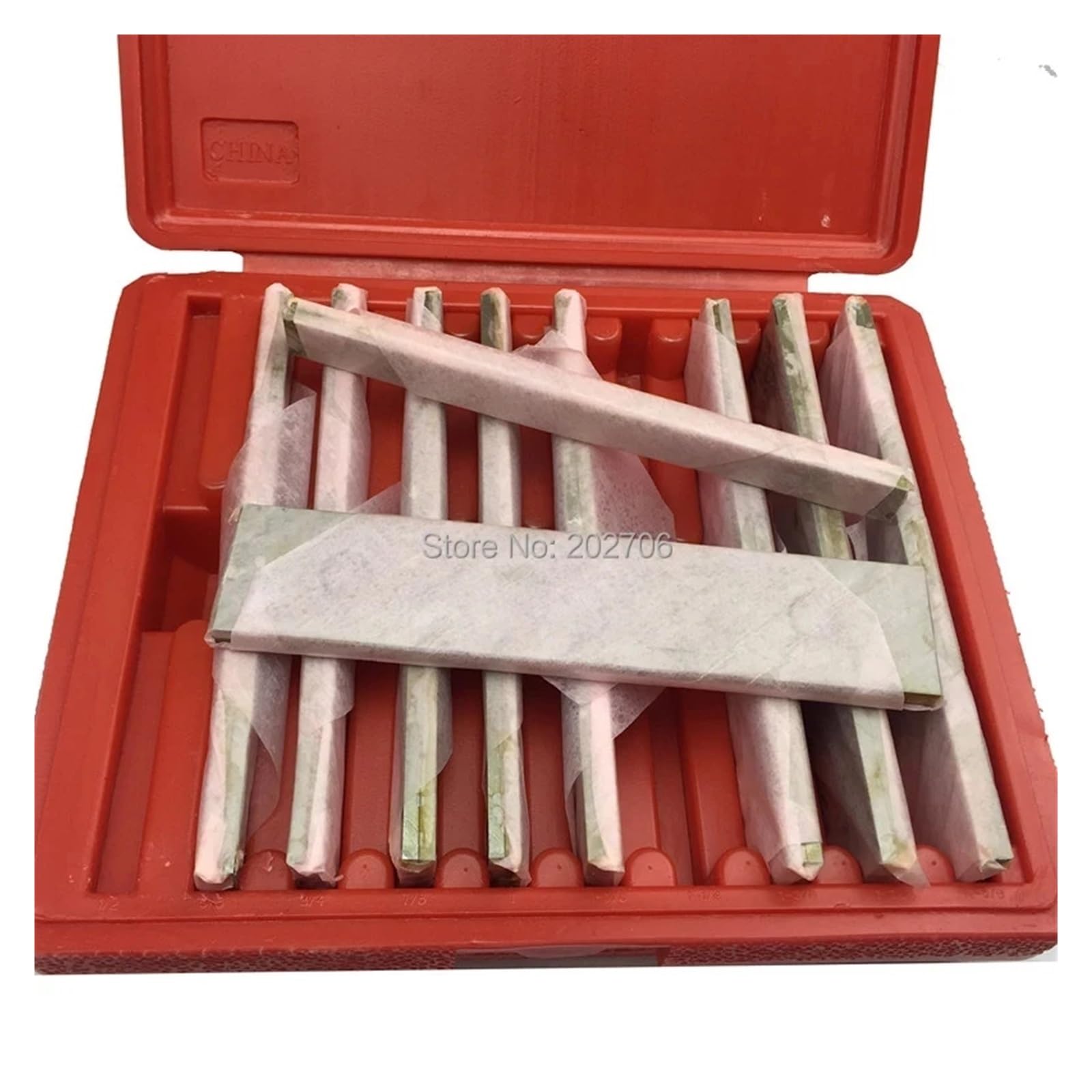 Produkty Kalibracyjne 10 Par 1/8" Precyzyjny Zestaw Bloków Równoległych Narzędzie Pomiarowe Miernika Narzędzi Pomiarowych Podkładka Konturowa