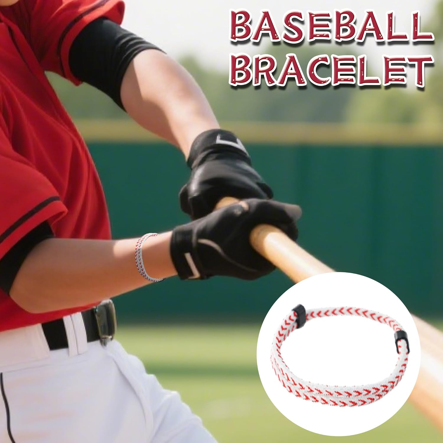 12 Pcs Baseball Soccer Volleyball Gifts Rope Bracelets -Baseball Bracelets Bulk Adjustable Sports Team Wristbands for Men & Women, Durable Cord Bracelet Set - Image 6