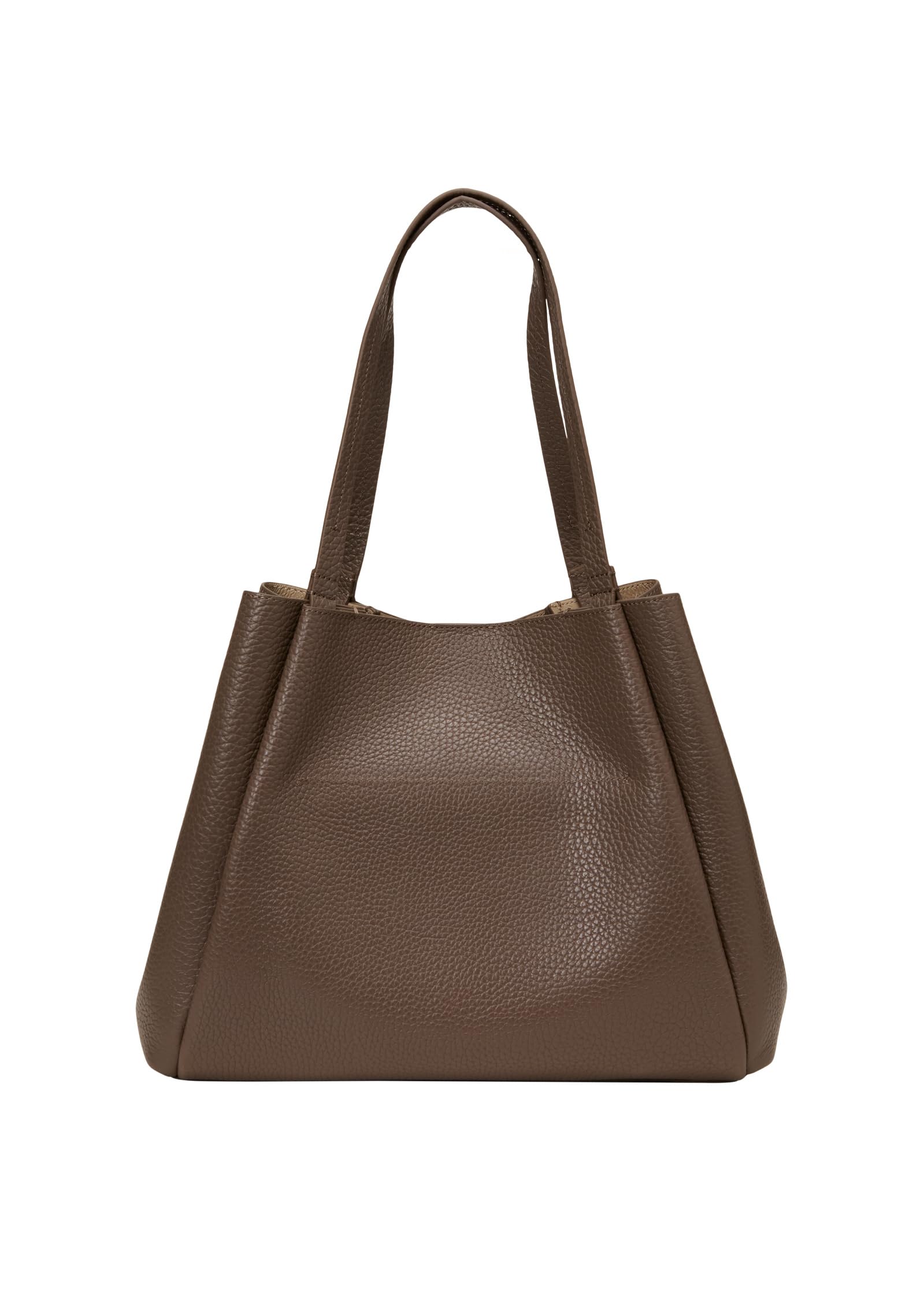 Marc O'Polo Shopper aus genarbtem Rindleder