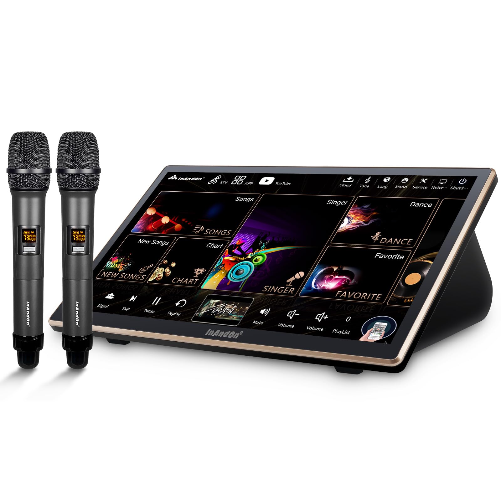 Amazon.com: 2026 InAndOn Chinese Karaoke System with Wireless