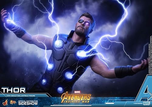 Miniatura 6 de Hot Toys Marvel Avengers Infinity War Thor Figura de acción a escala 1/6