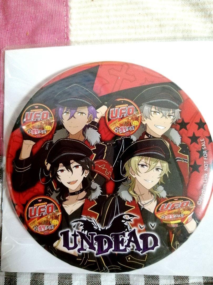 Amazon.co.jp: あんスタ undead×日清焼そば u.f.o. 缶バッジ 大神晃牙