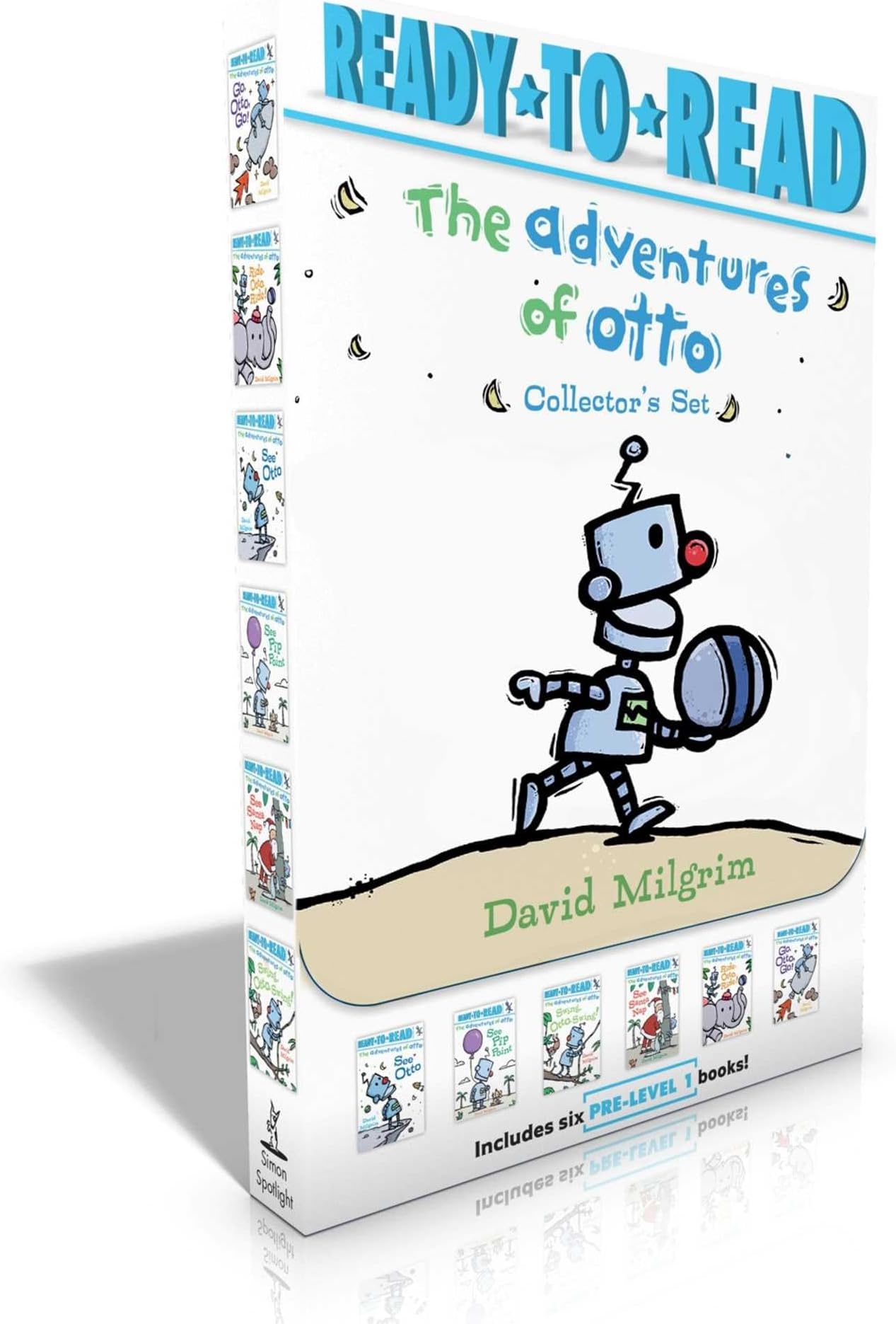 The Adventures of Otto Collector's Set (Boxed Set): See Otto; See Pip Point; Swing, Otto, Swing!; See Santa Nap; Ride, Otto, Ride!; Go, Otto, Go!