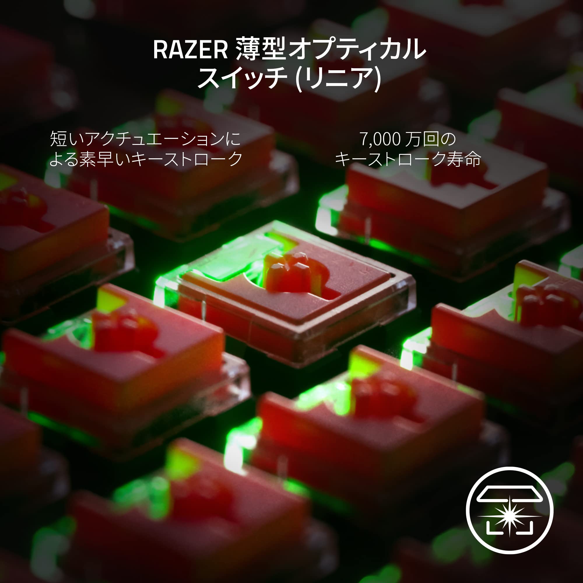 Amazon.co.jp: Razer(レイザー) DeathStalker V2 Pro Tenkeyless White