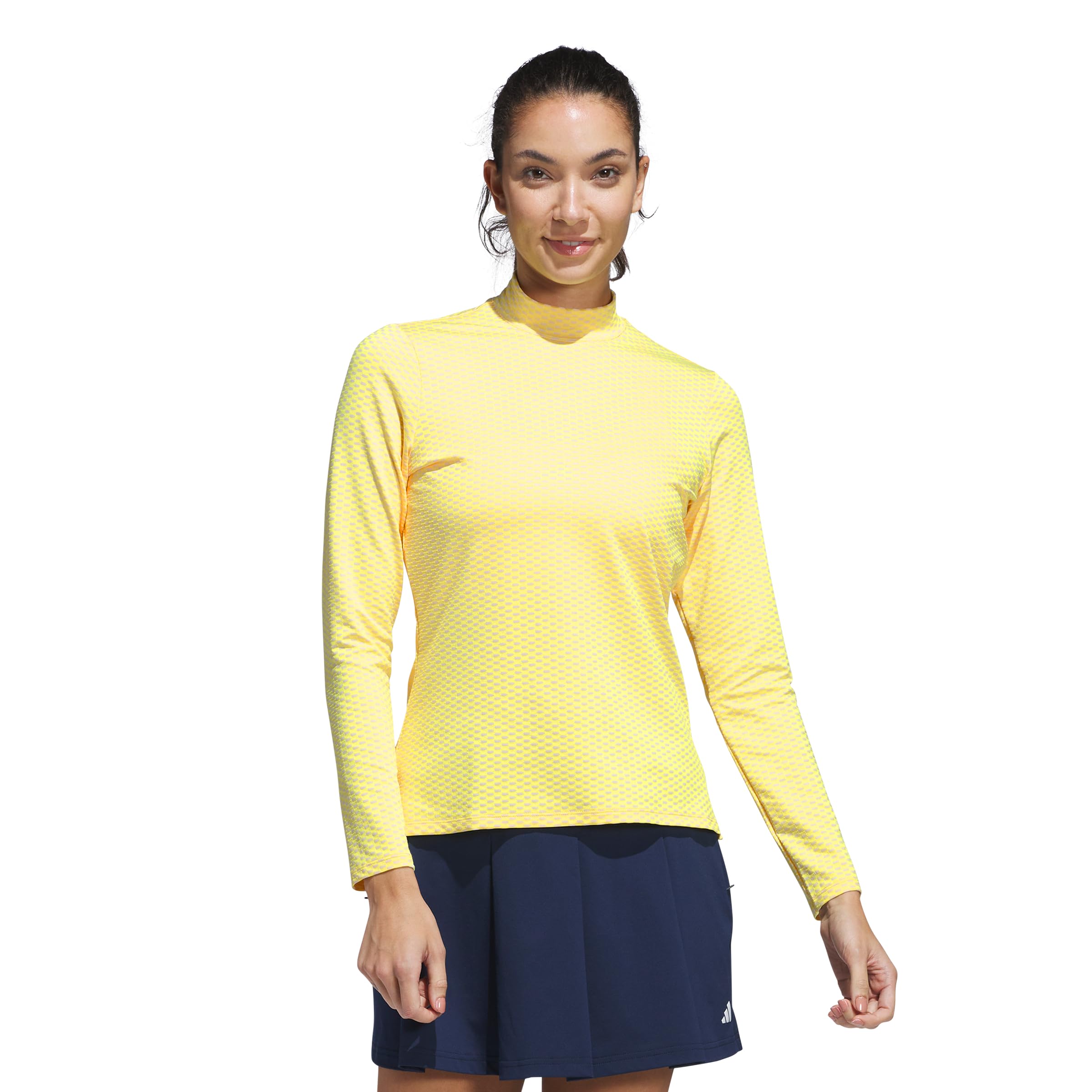 adidas Beyond Two Tone Mesh Long Sleeve Shirt Beyond - Camicia a Maniche Lunghe in Rete Bicolore Donna