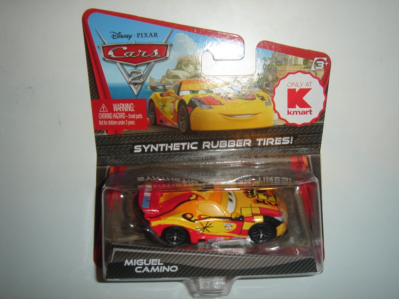 Disney / Pixar CARS 2 Movie Exclusive 155 Die Cast Car with Synthetic ...