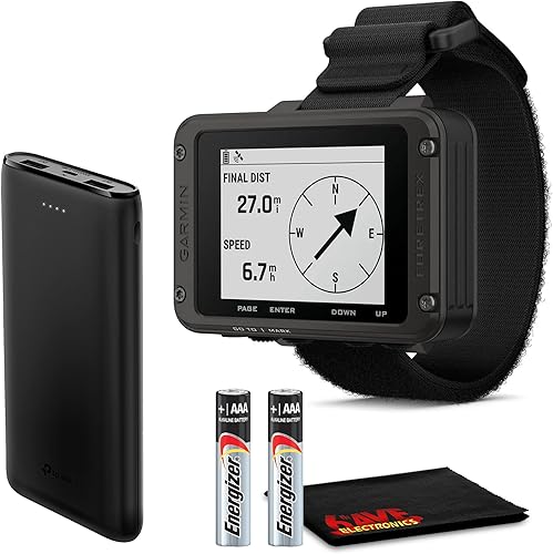 Garmin Foretrex 801 - Navegación GPS montada en la muñeca con correa para caza, senderismo y hombres militares - Reloj táctico para recreación al