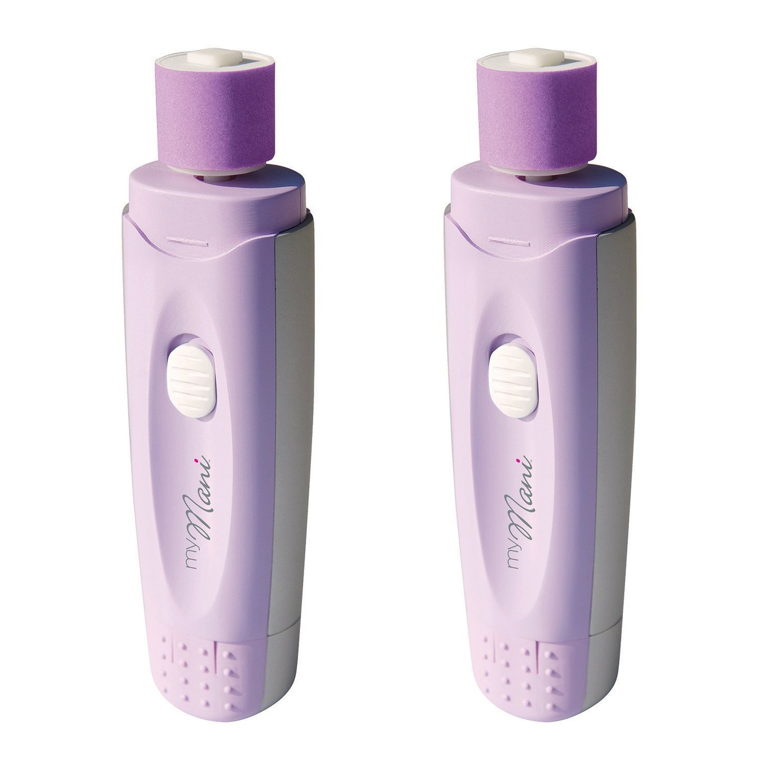 My Mani Automatic Nail Polisher - Smooth, Buff, & Shine Nails - Twin Pack