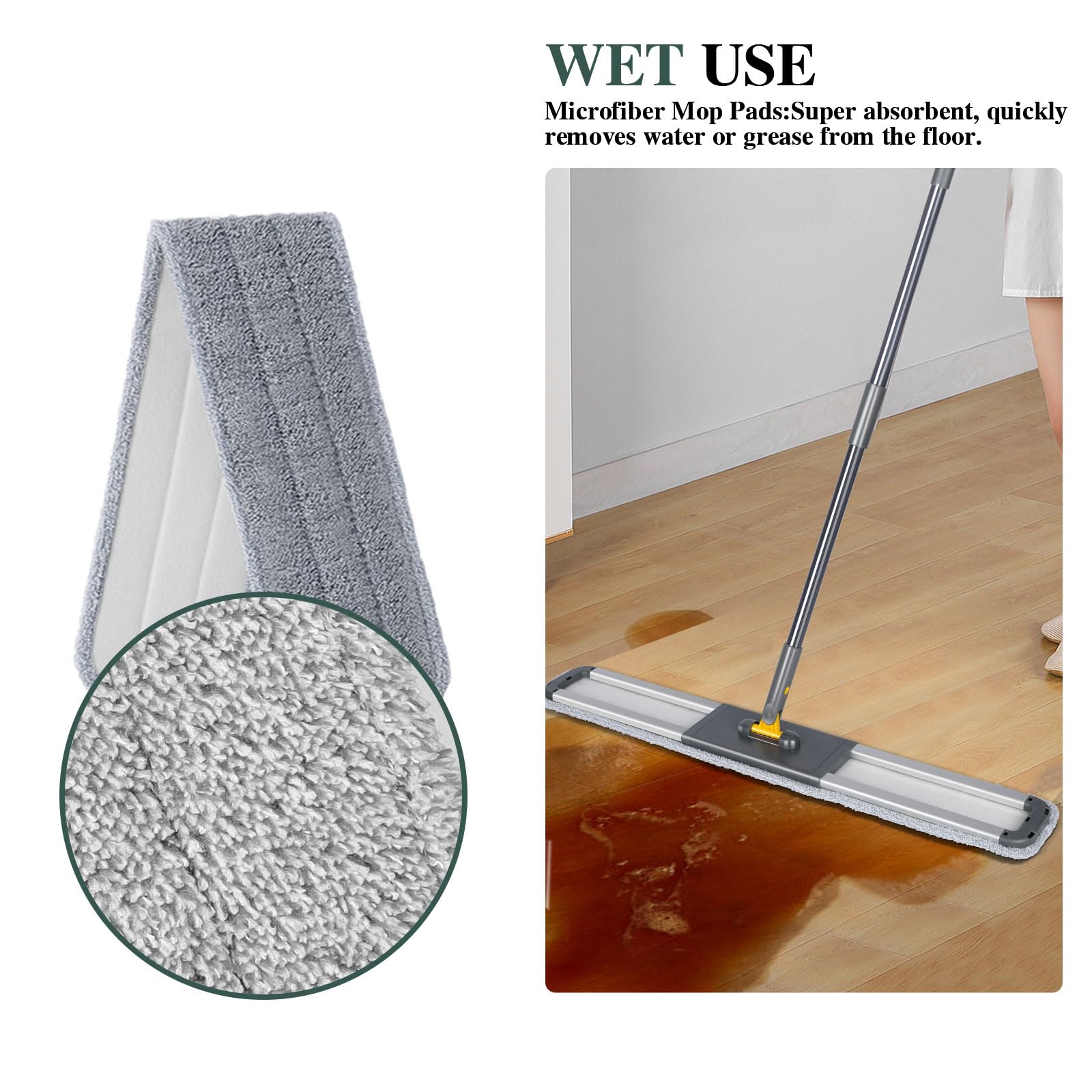 Masthome 91,4 cm kommerzieller Wischmopp, strapazierfähiger industrieller