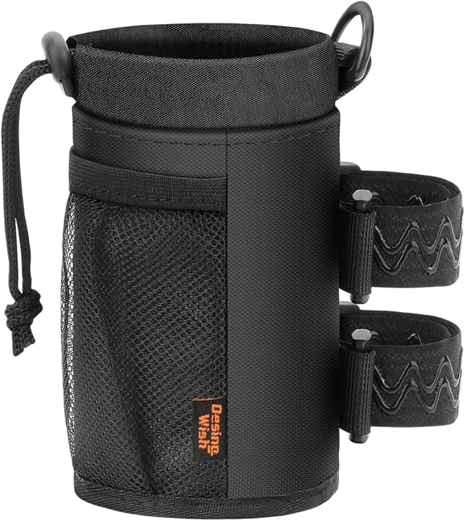 Desing Wish Mini Water Bottle Holder, 12oz Bike Cup Holder No Screws