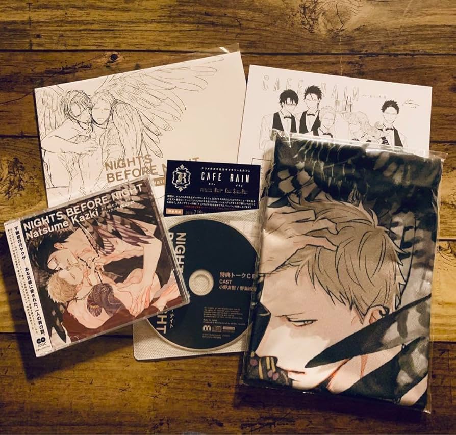 ナツメカズキ NIGHTS BEFORE NIGHT サイン入り 短冊ポスター ナツメカズキ NIGHTS BEFORE NIGHT サイン入り 短冊ポスター