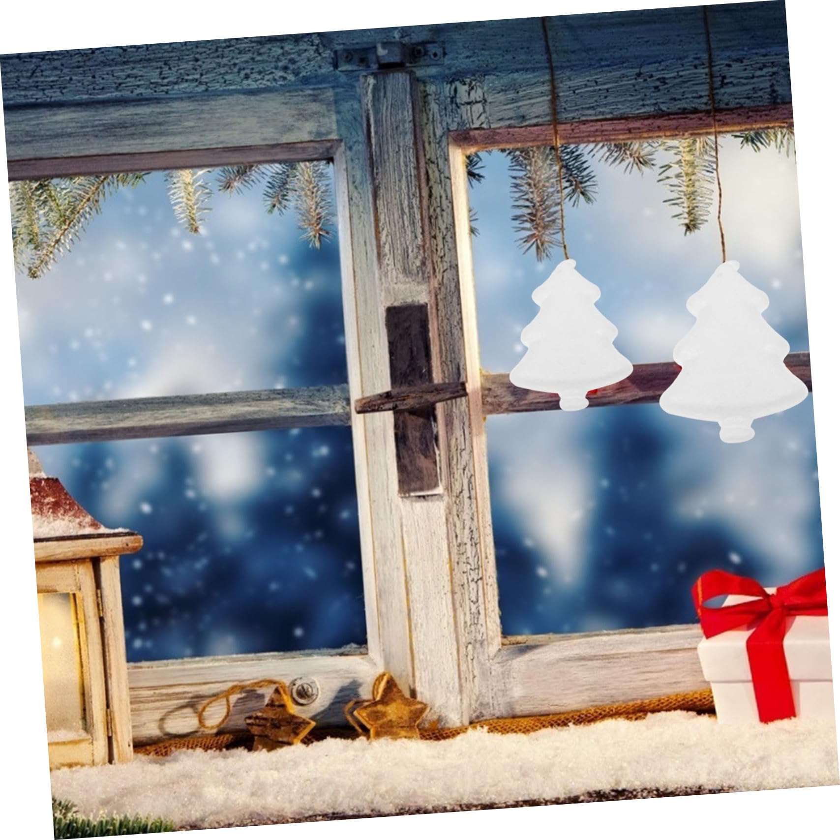 TOPBATHY 6 Set Albero Pop-up in Schiuma Decorazioni Natalizie Economiche Decorazioni Natalizie Personalizzabili Ciondolo A Forma Di Albero Natale Addobbi Natalizi Bianca 30 Pezzi * 6
