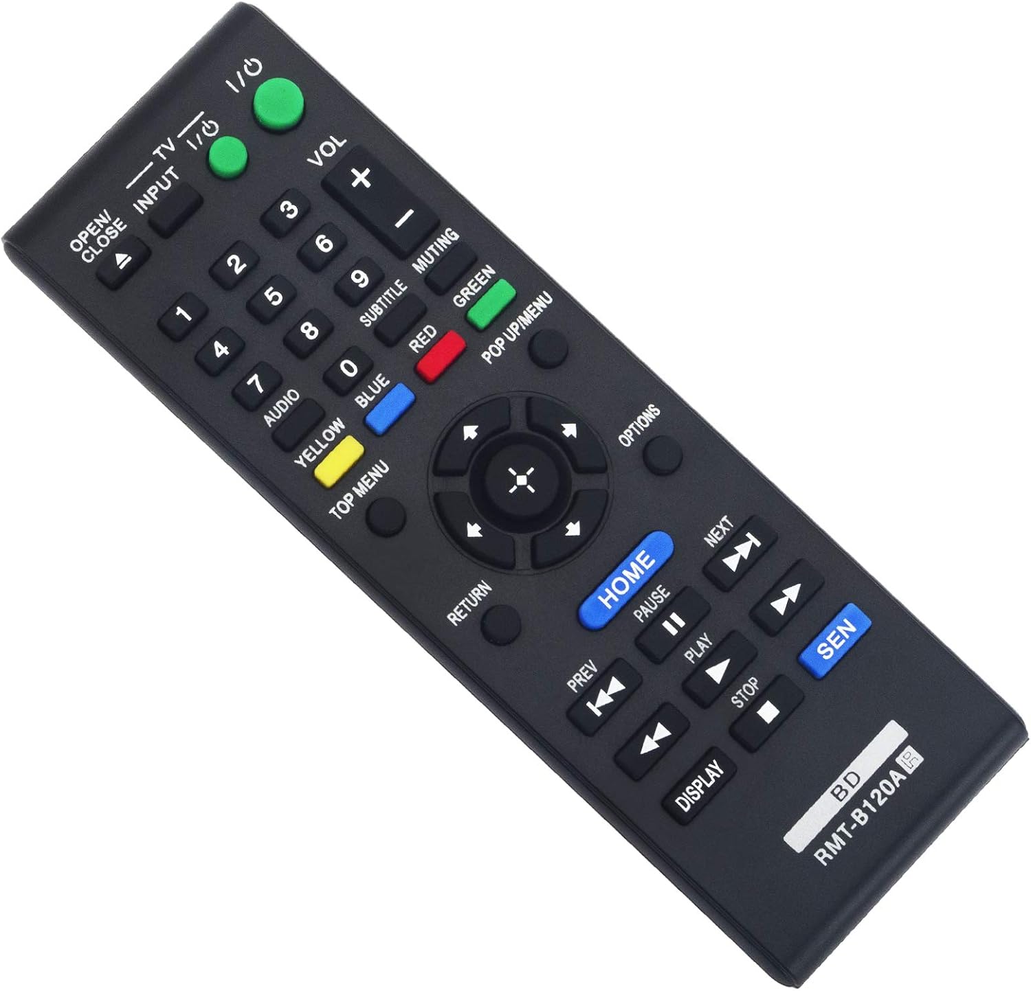 ALLIMITY RMT-B120A Remote Control Replace fit for Sony Blu-ray Disc Player BDP-S1100 BDP-S190 BDP-S3100 BDP-S390 BDP-S490 BDP-S5100 BDP-S590 - Image 4