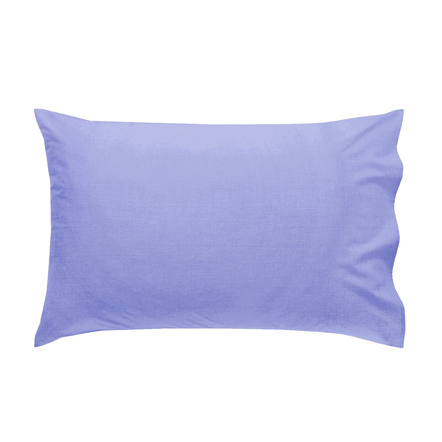 Just Contempo Sky Blue Non-Iron Easycare Plain Pillow Cases, Pack Of 2
