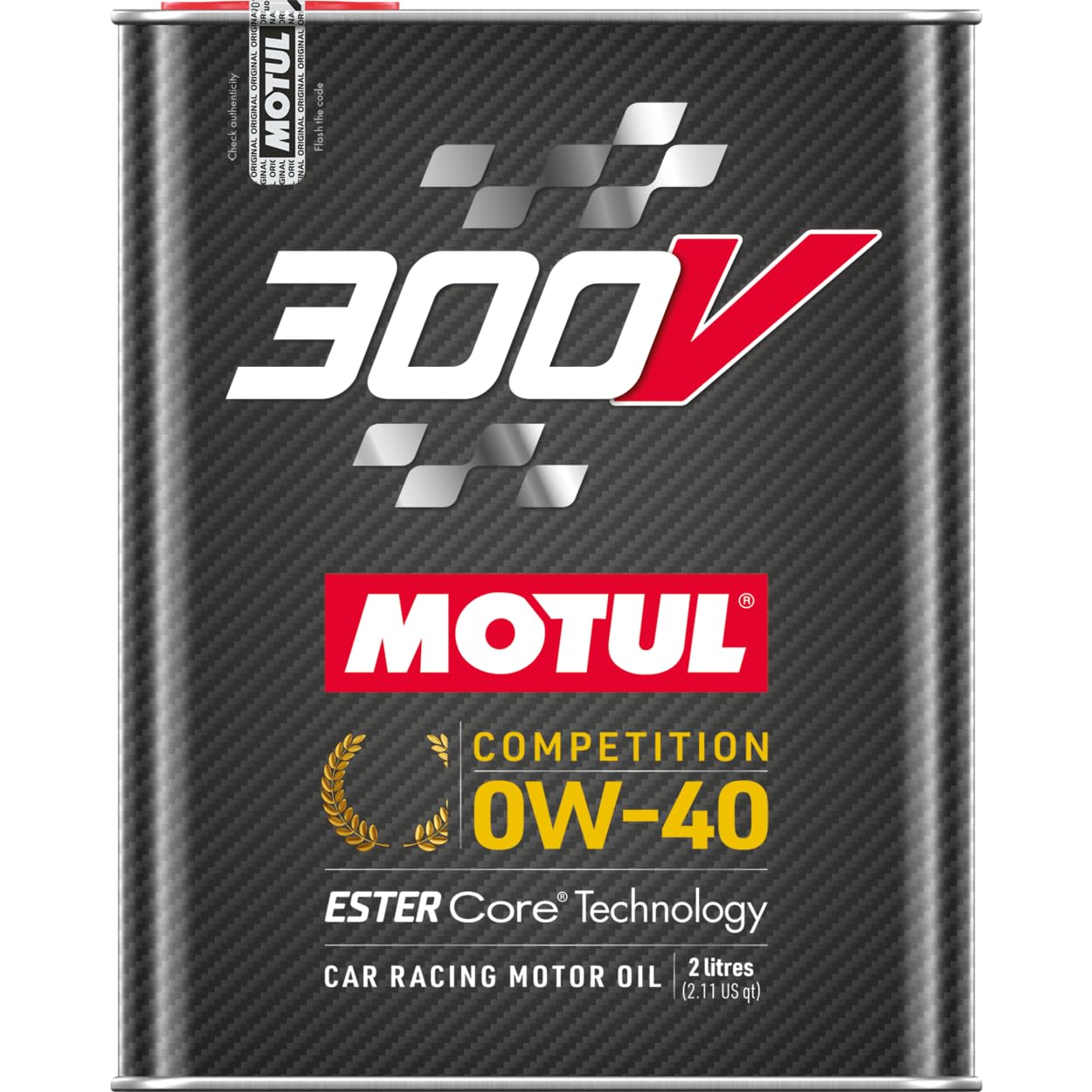 Amazon.com: Motul 110857 300V 0W-40 COMPETITION Car Racing Motor