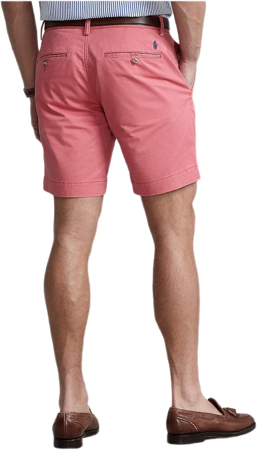 POLO RALPH LAUREN Men's Classic Stretch Chino Shorts 29 Regular Nantucket Red