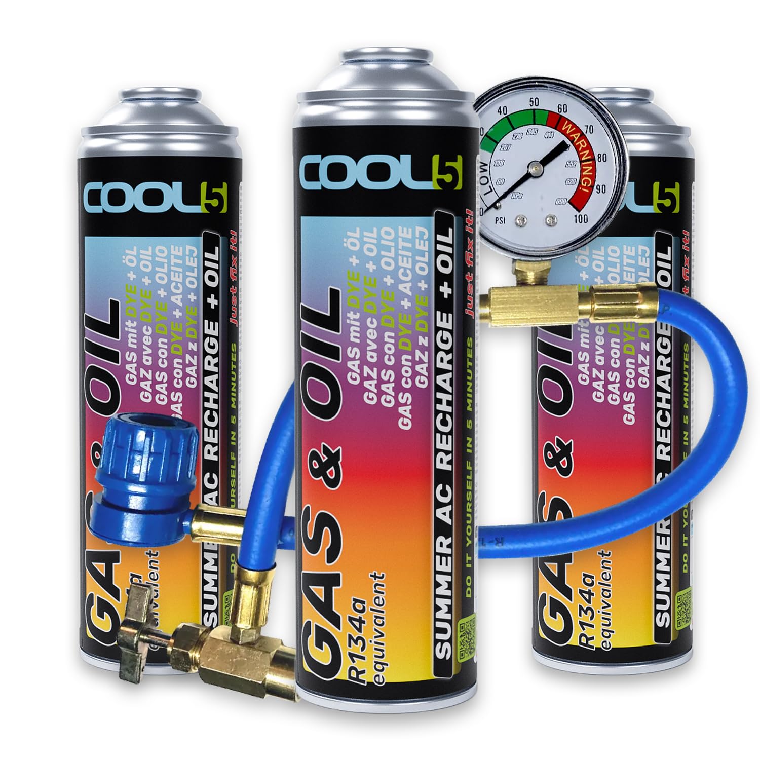 Cool Klima AC XL Klimaanlage Kältemittel Ersatzgas 626g R134A Für