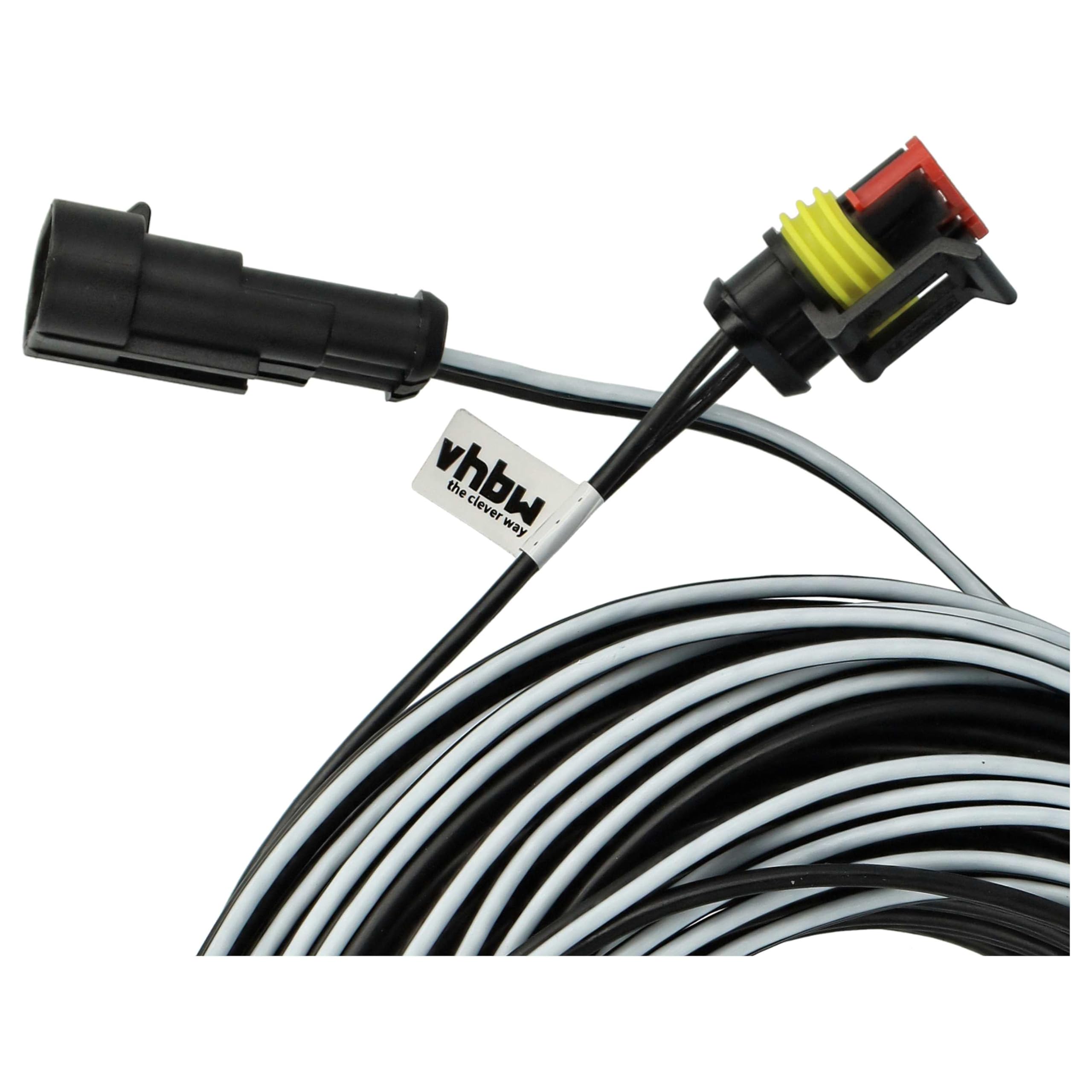 vhbw Câble transformateur Compatible avec Husqvarna Automower 315 (2015), 315X, 315X X-Line (2018) Robot Tondeuse à Gazon - Câble Basse Tension, 30 m