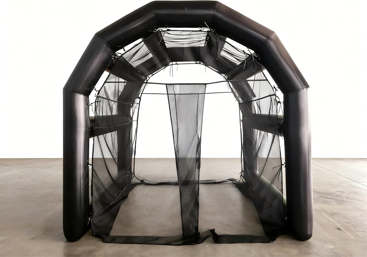 Inflatable Baseball Cage -10x14x10FT Baseball Practice Cage PVC Material Baseball Batting Cage, Softball Pitching Cage, Football/Tennis Practice Tent with Blower (10x14x10FT)