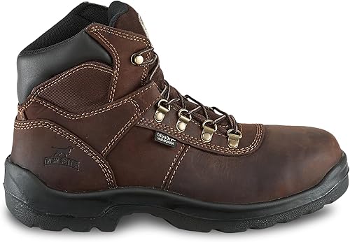 Miniatura 3 de Irish Setter, Ely, para hombre, 6", impermeable, punta suave, bota de trabajo, marrón