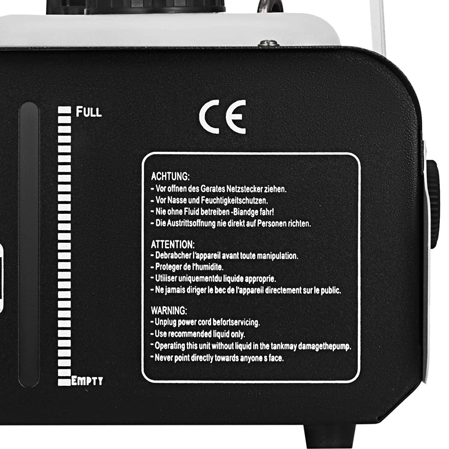 LEFEDA Macchina del Fumo 1500W 9 luci LED Macchina del Fumo Diversi Colori Effetto stroboscopico Macchina del Fumo Hallowen con Telecomando cablato e Wireless per Feste di Matrimonio e palcoscenici