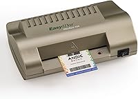 Vista 2 de Kit de tarjeta de identificación 50 con laminador, Teslin, laminados de bolsa de mariposa, hologramas