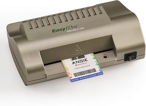 Miniatura 3 de Tarjeta de Identificación Kit 50con Laminator, teslin, mariposa, bolsas, y Hologramas