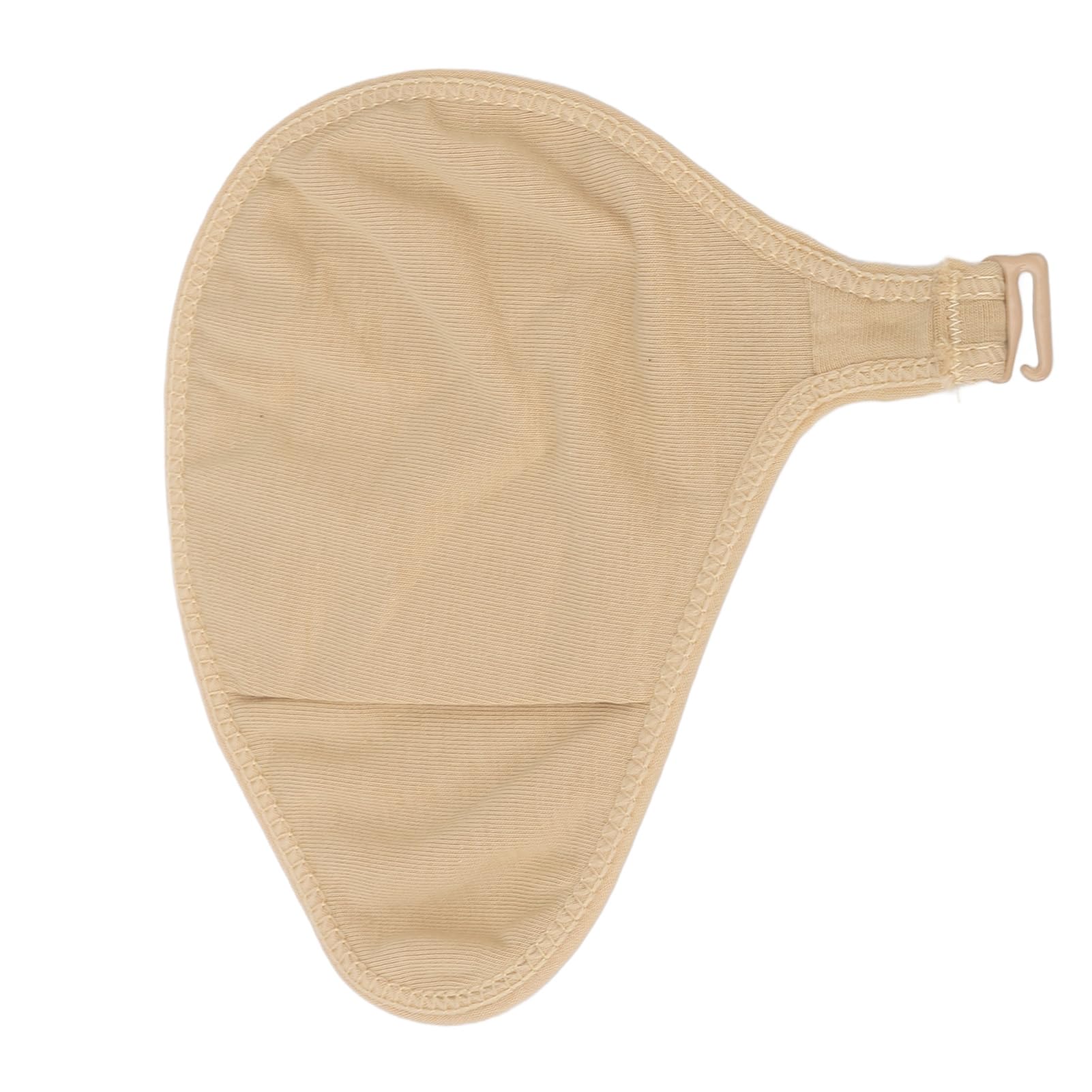 Jiawu Tette in Spugna di Ventilazione Leggera con Seno in Cotone, Tasche Protettive con Petto a Uncino, Cuscinetti per Inserti Reggiseno per Protesi Mammarie, Forme Mammarie, Mastectomia (Giusto)
