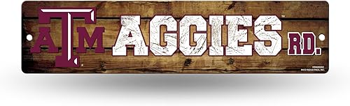 Miniatura 147 de NCAA Rico Industries Placa de calle de plástico Placa de calle de plástico de 4" x 16" Color del equipo,Alternativo,Champ,man