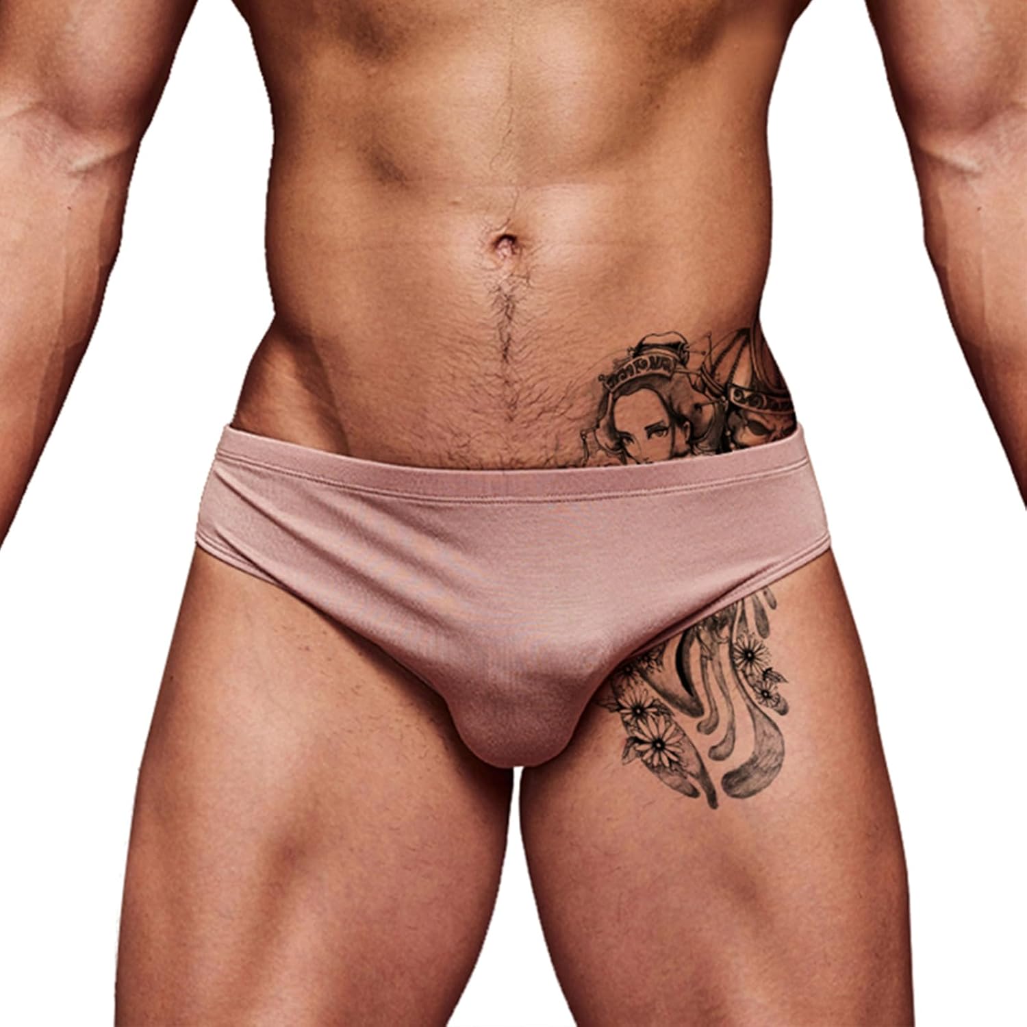 Evankin Men's Breathable Underpants Modal Microfiber Stretch Briefs Low Rise Underwear - Image 3