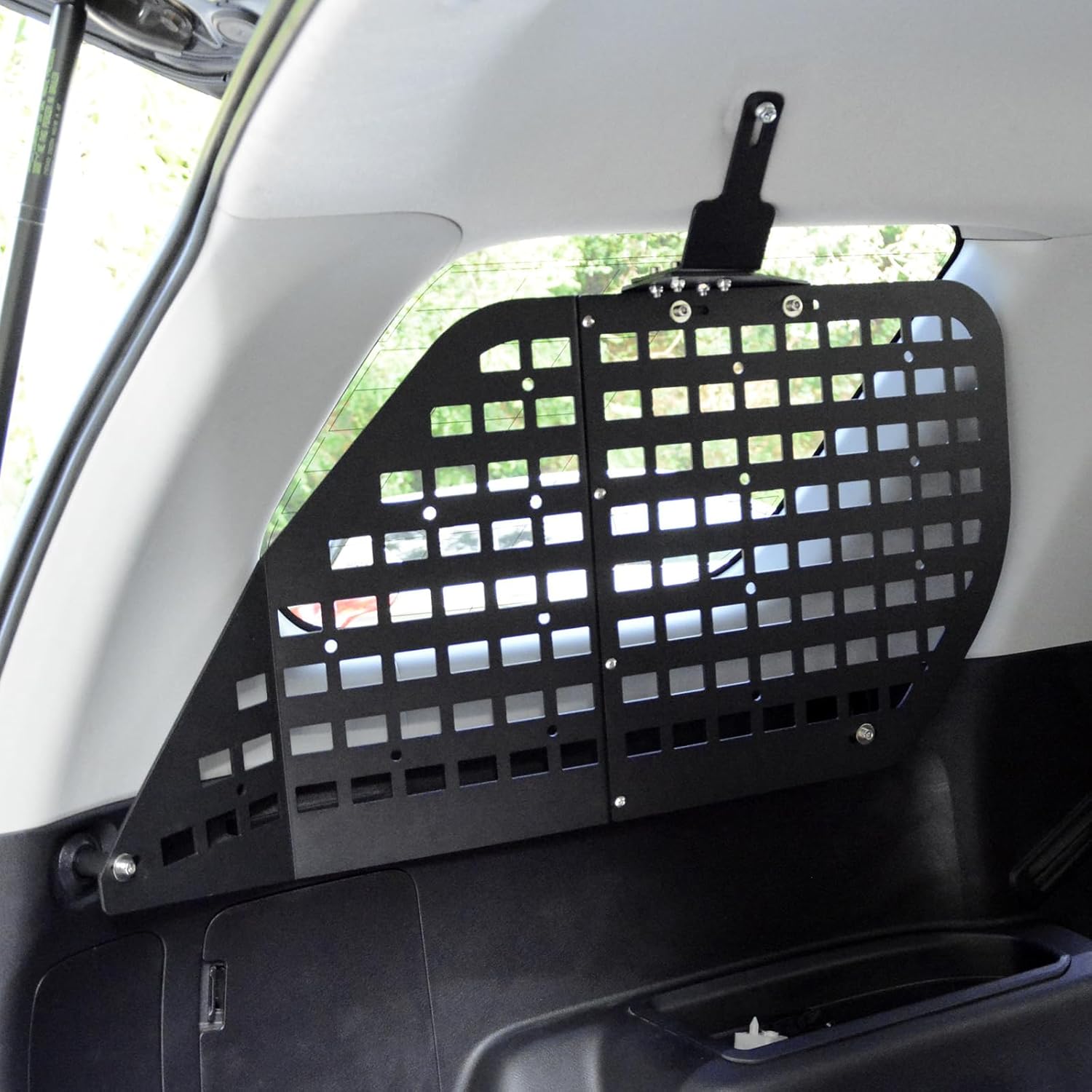 MAIKER Rear Window Molle Panel Modular Storage Panel System with 4 Storage Bag and 10 Fastening Tape for Toyota 4Runner 2010-2023