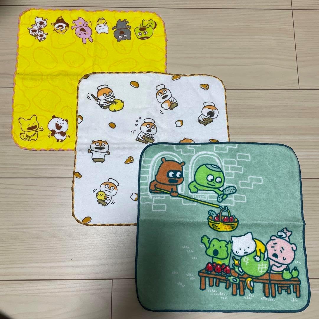 にしむらゆうじ ハンカチ3点