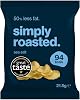 Simply Roasted - Sea Salt Crisps | 24 x 21.5g Impulse Bags | Just 3 Ingredients | Vegan | 50% Less Fat | Under 99 Calories Per Serve | Triple Cooked for the Ultimate Crunch | Gluten & Allergen-Free