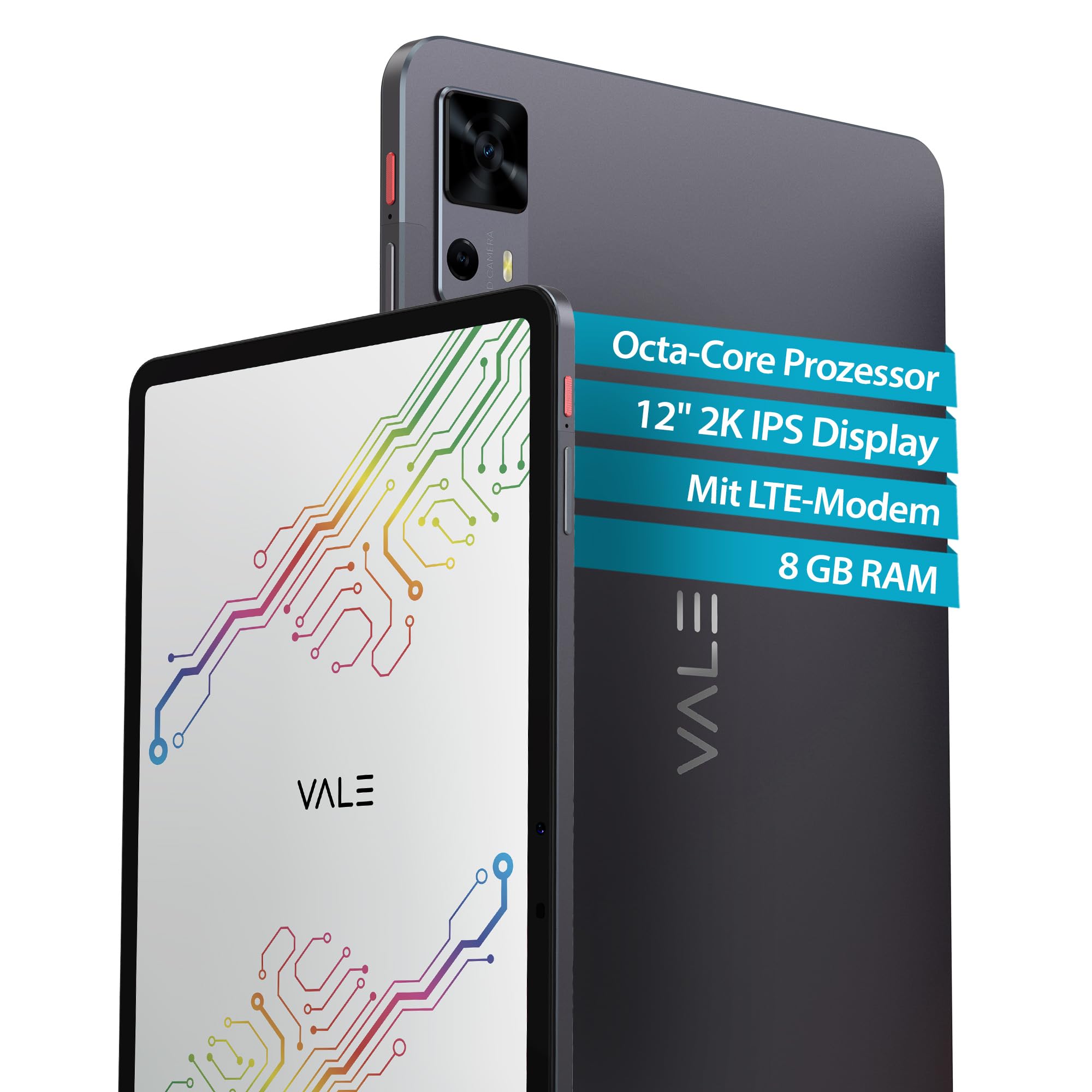 VALE Tablet mit LTE in Grau