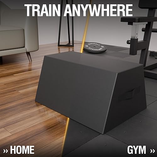 Miniatura 5 de Mikolo Banco de empuje de cadera, máquina de empuje de cadera en casa para puente de glúteos, caja de empuje de cadera multifuncional con equipo de