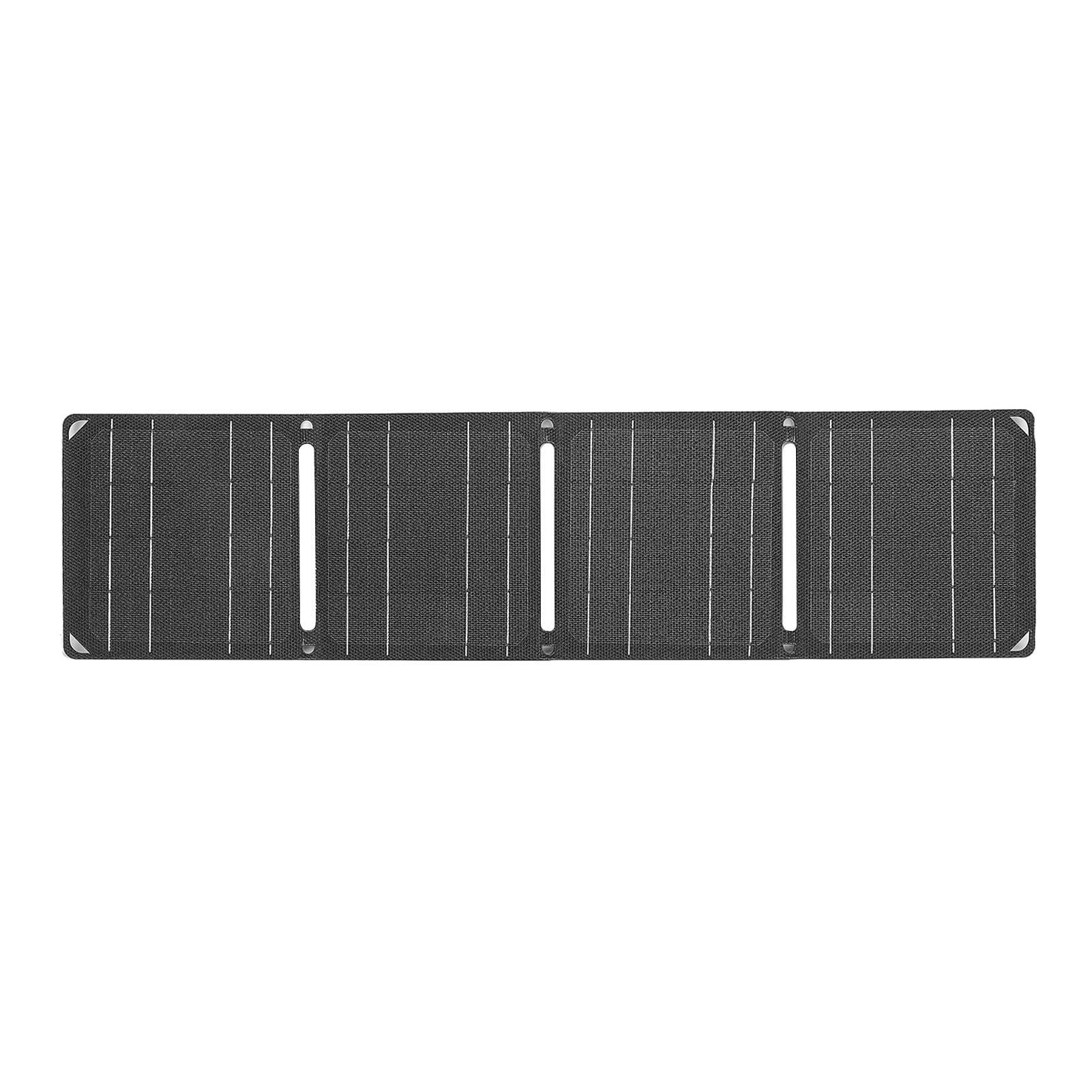 Caricatore del Pannello Solare Pieghevole in Silicio Monocristallino 40 W 2 USB 5 V Portable per Campeggio Esterno