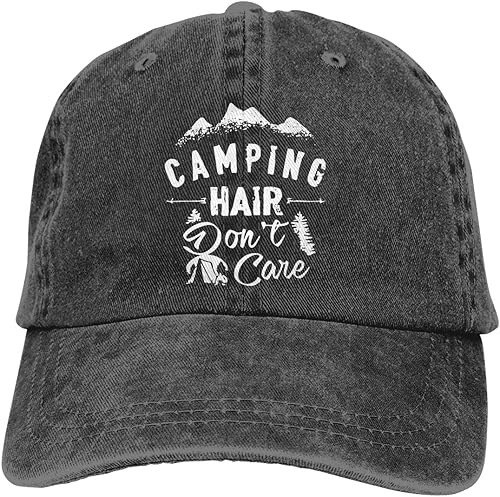 Camping Hair Don't Care Unisex Adulto Camionero Ajustable Dad Sombreros