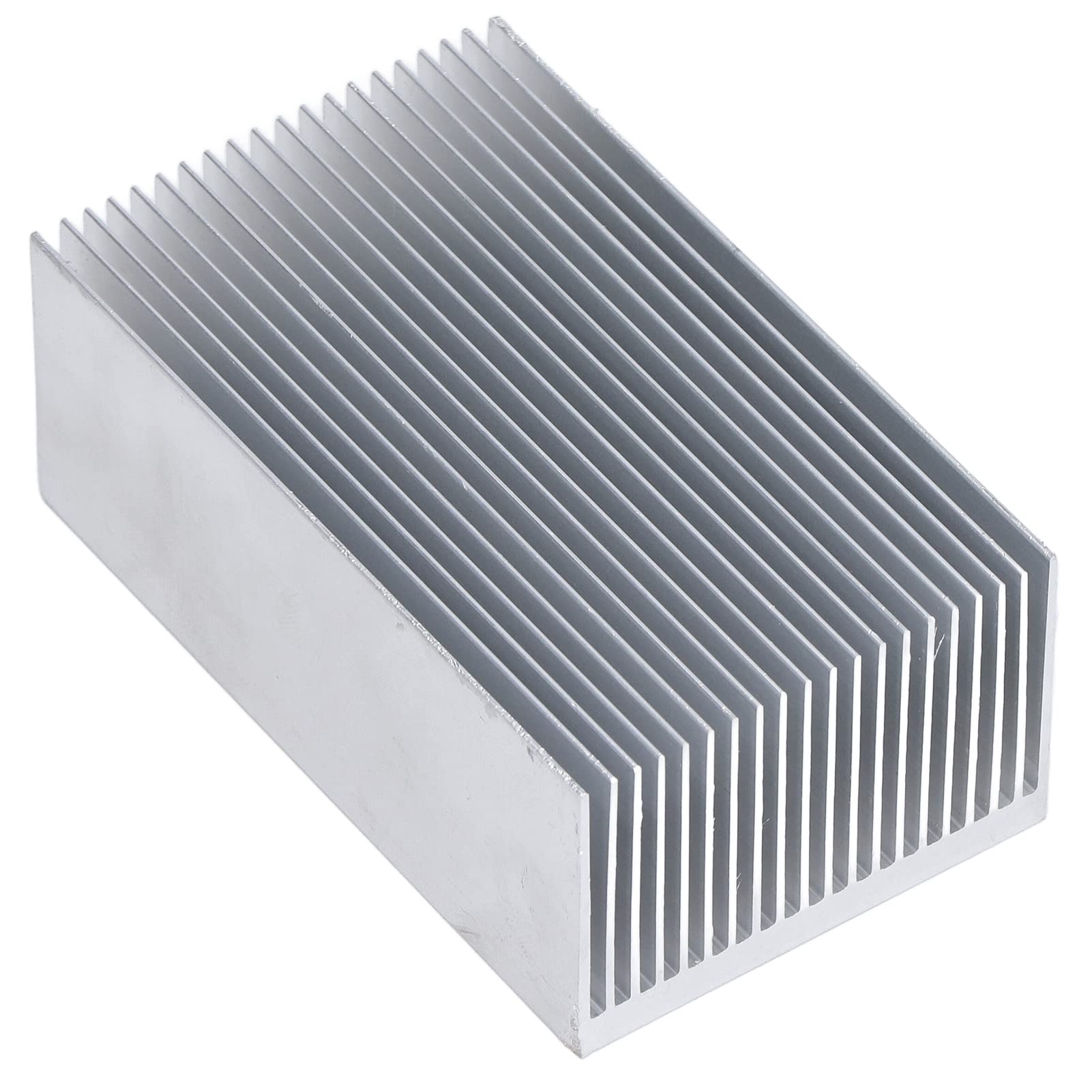 Cocoarm Dissipatore di Calore in Alluminio, Dissipatore di Calore in Alluminio Estruso Anodizzato 100 X 60 X 39 Mm, Dissipazione Rapida del Anti Ossidazione Facile Installazione per il (Senza adesivo)