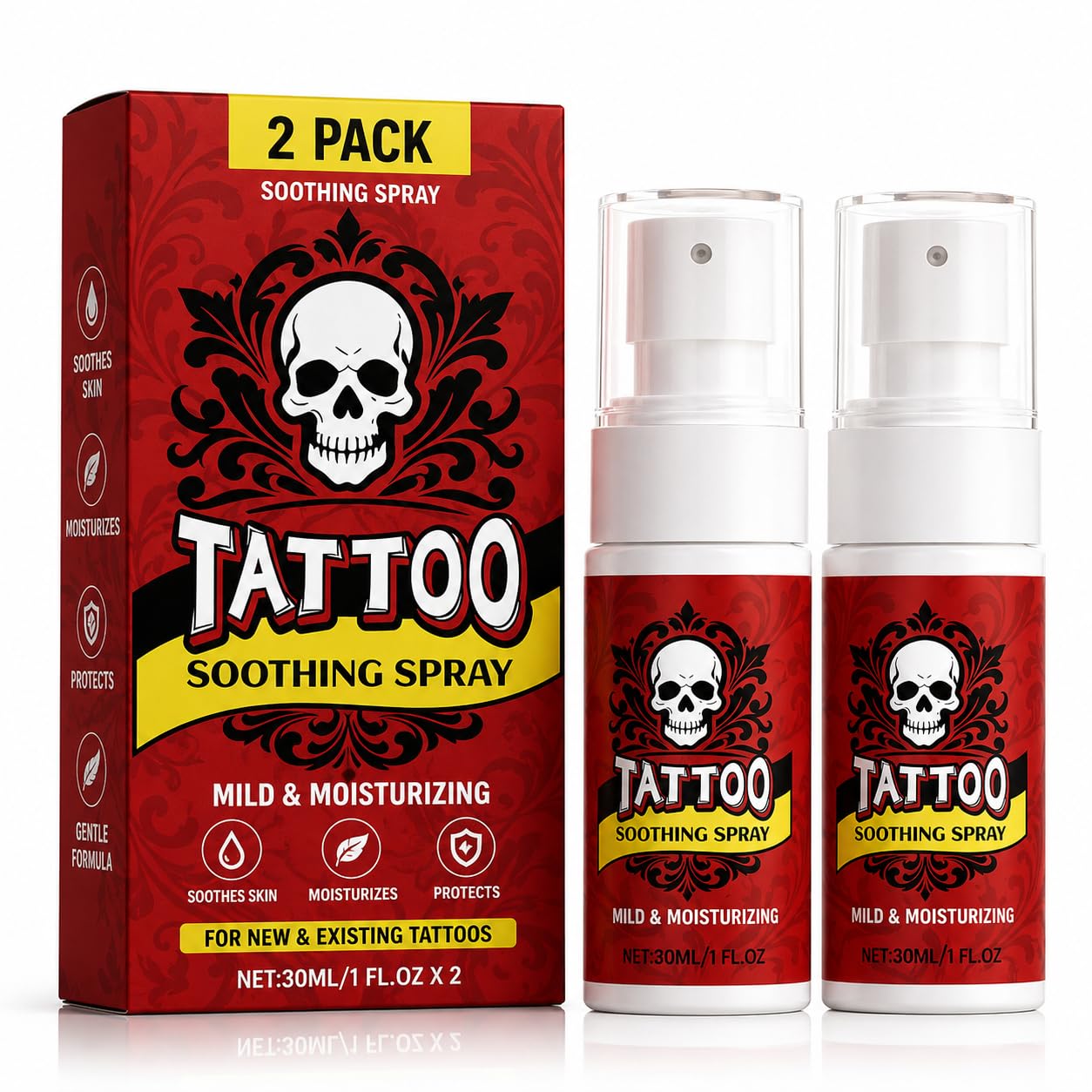 High Effective Soothing Skin Care Spray 30 ml | Moisturizing Body Care Spray | Cooling & Calming Formula | Reduces Skin Irritation & Dryness | Daily Skin Comfort & After Care Use-image-25